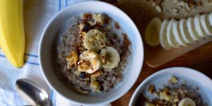 Slow Cooker Banana Bread Oatmeal Recipe