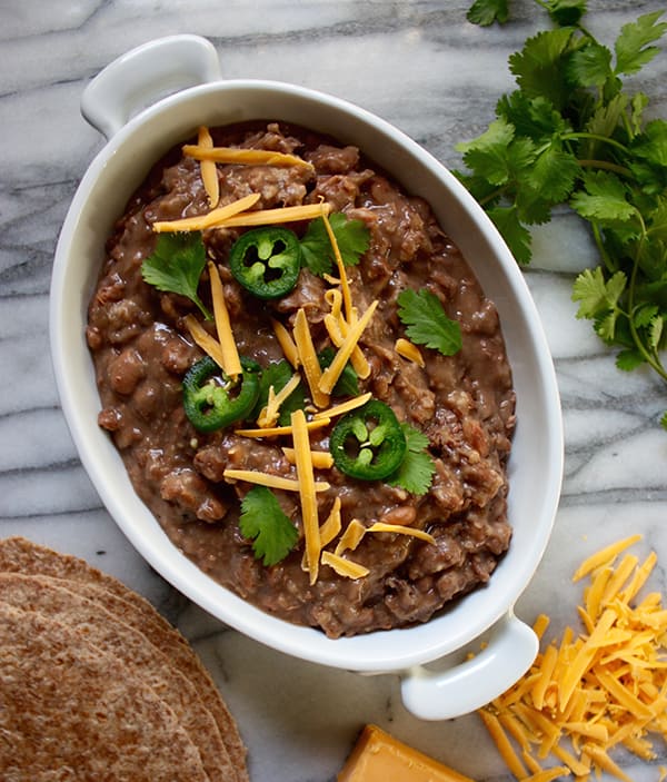 Easy Slow Cooker Recipes: Slow Cooker Refried Beans
