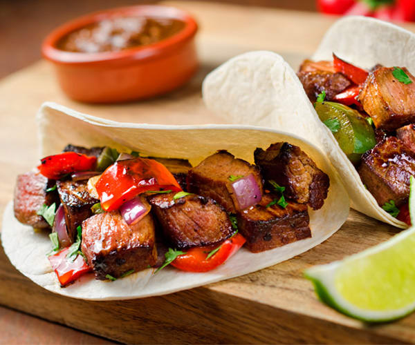 Steak Tacos with Red Peppers and Onions Recipe | BeachbodyBlog.com