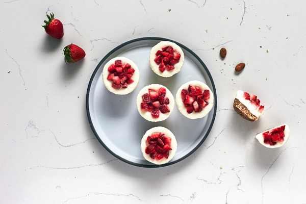 frozen yogurt bites