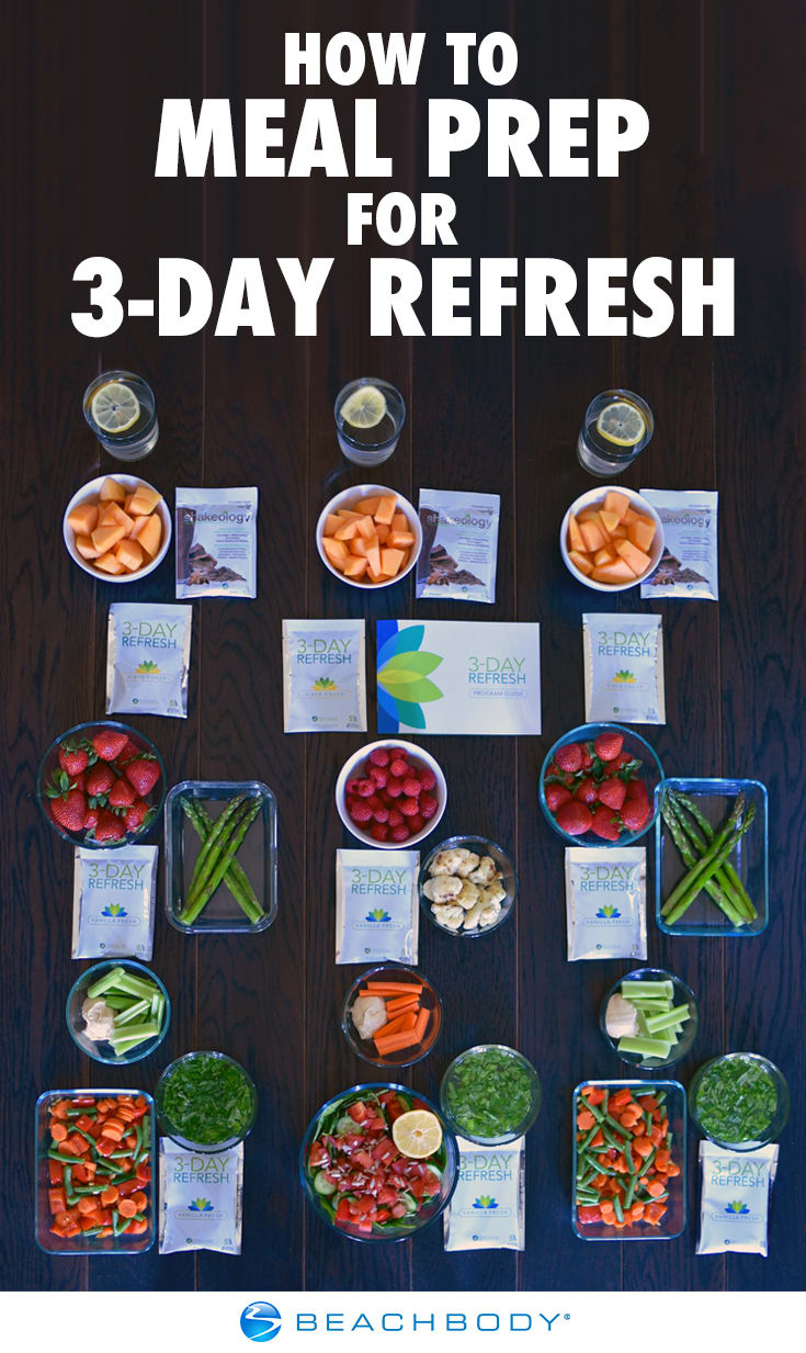 Try the 3-Day Refresh with This Easy Meal Prep | BeachbodyBlog.com