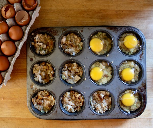 Turkey and Stuffing Egg Cups | BeachbodyBlog.com