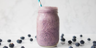 Vegan Blueberry Latte Recipe | BODi