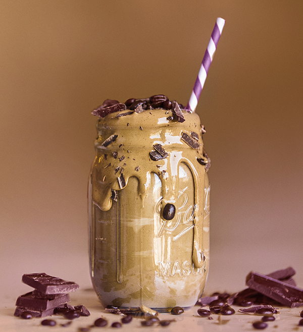 Vegan Mocha Caramel Latte Shakeology