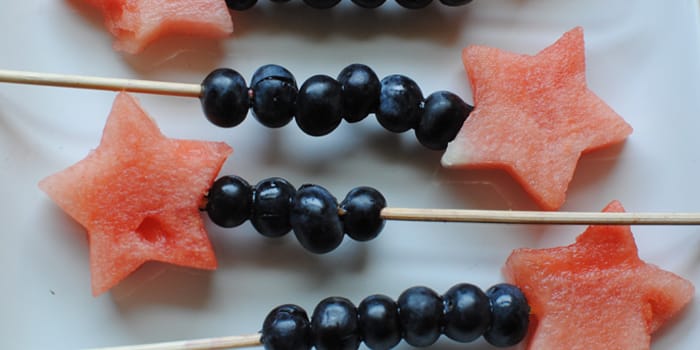 Watermelon and Blueberry Sparklers Recipe | The Beachbody Blog