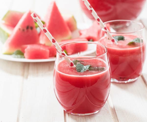 watermelon and Shakeology surprise smoothie recipe