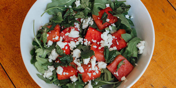 Watermelon and Arugula Salad