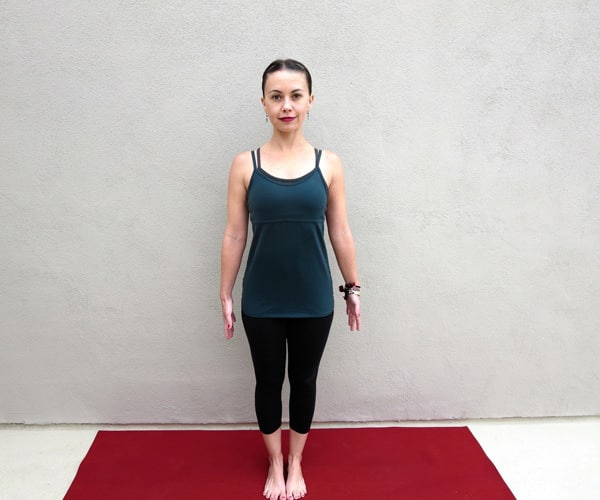 Yoga for the Knees Mountain Pose