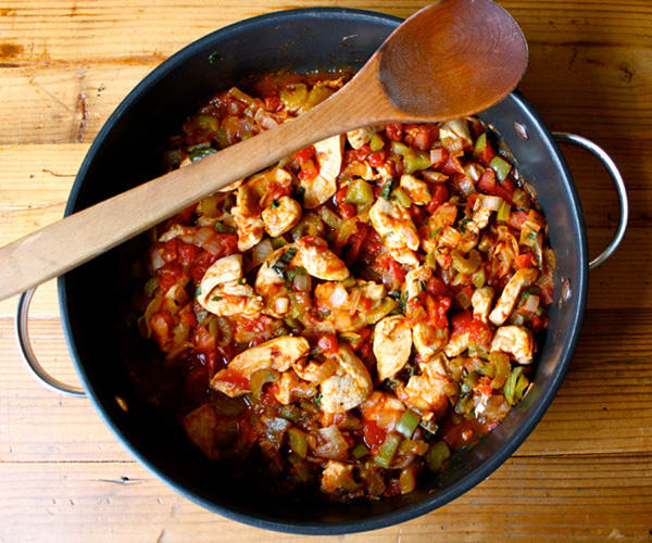 Zesty Chicken with Brown Rice