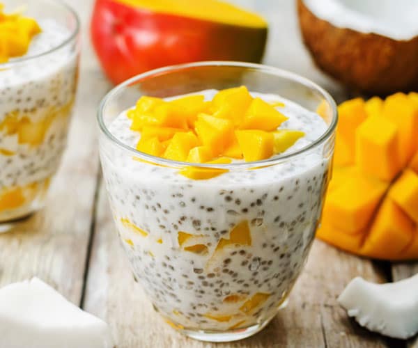 mango chia pudding