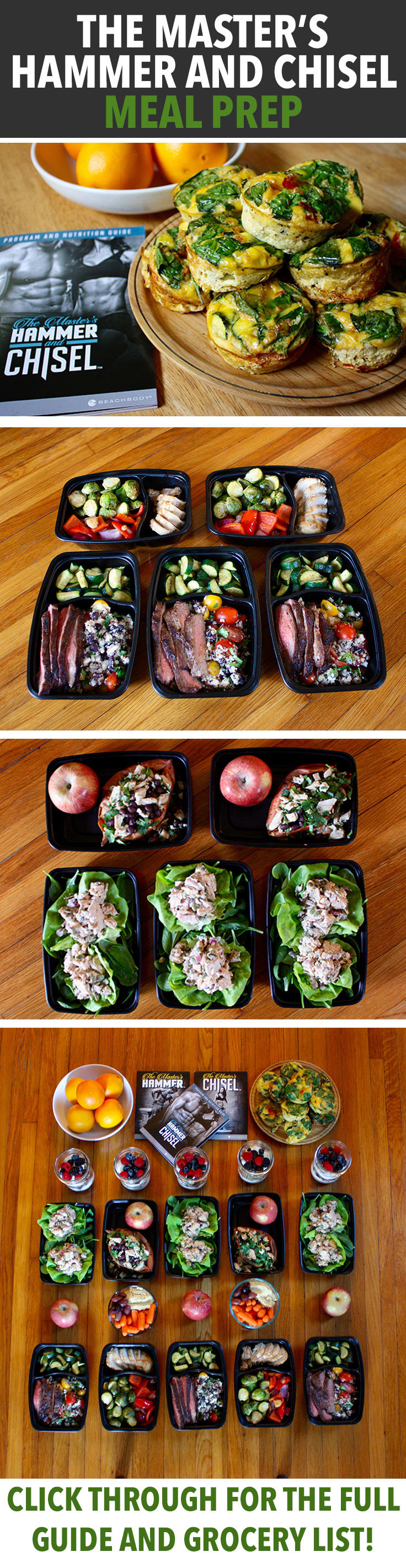 How to Meal Prep for The Master's Hammer and Chisel