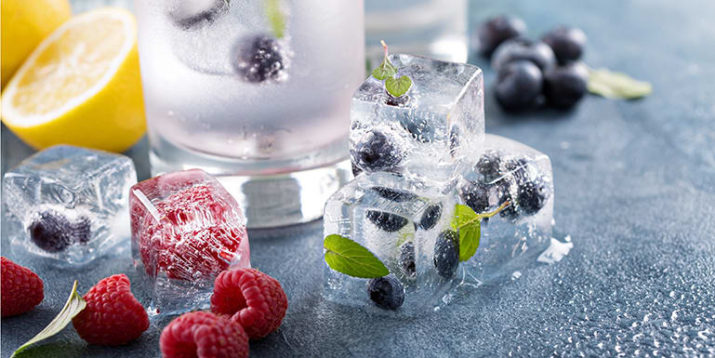 Berry Ice Cubes