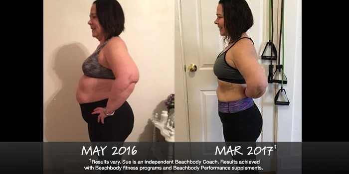 Beachbody Results: Sue Lost 54 Pounds and Won $1,000
