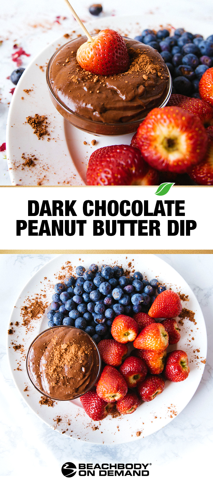 Dark Chocolate Peanut Butter Dip Recipe
