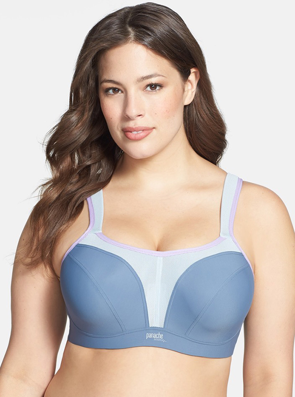 Plus Size Workout Clothes - Panache Lingerie Full-Busted Underwire Sports Bra