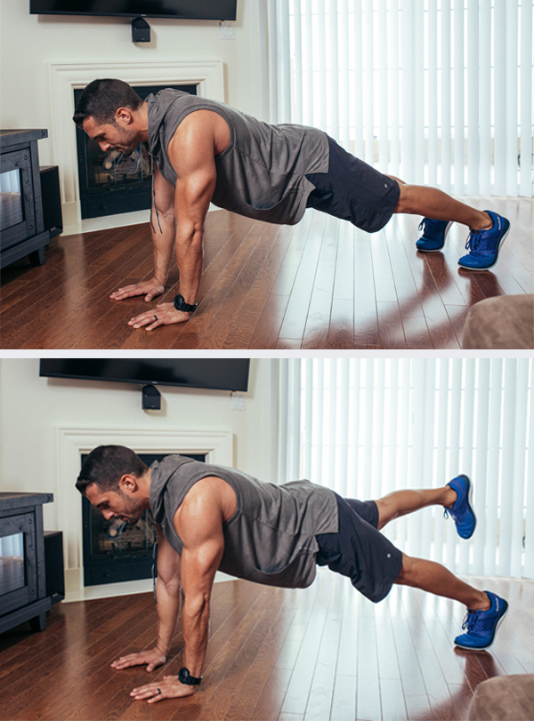 The Best Core Exercises for Abs - Single Leg Plank