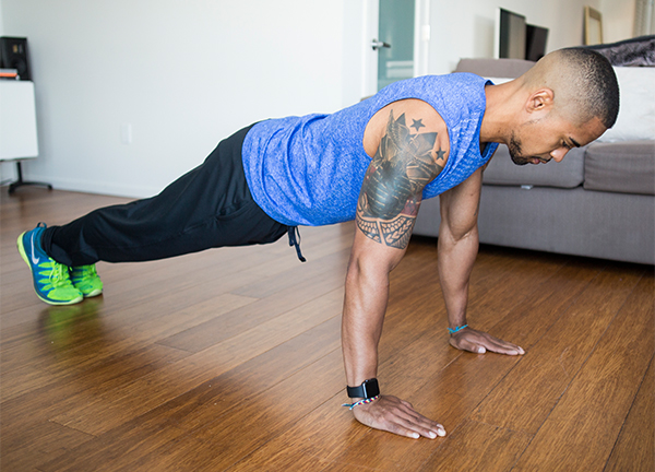How to Get Better at Push-Ups - Plank