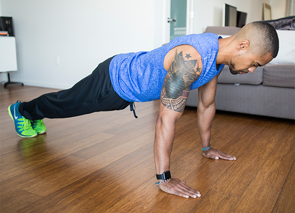 Press up - high chair - Pilates