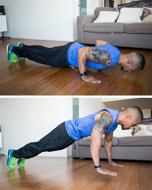 Strong is the new sexy - 4 tips for stronger push ups 