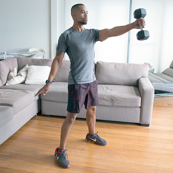 5 of the Best Leg Exercises That Aren't Leg Press single arm dumbbell swing