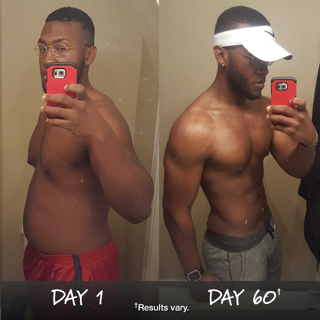 Joshua lost 31 lbs. in 60 days!