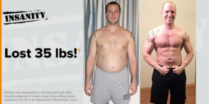 INSANITY results, before and after