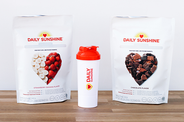Daily Sunshine bags and shaker cup
