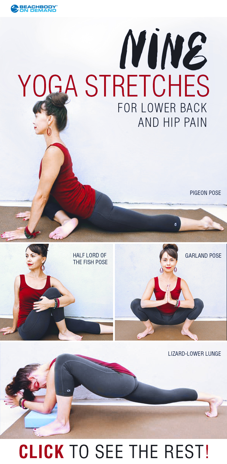 Stretches for Hip Pain and Lower Back Pain