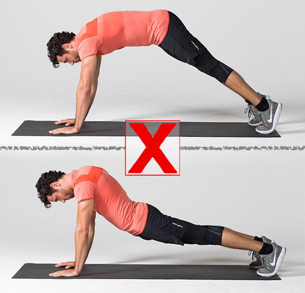 7 Exercises People Usually Do Wrong And How to Correct Them pushup wrong