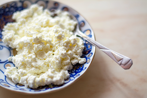 Cottage cheese bowl