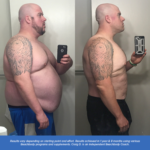 117-Pound Beachbody Weight-Loss Transformation