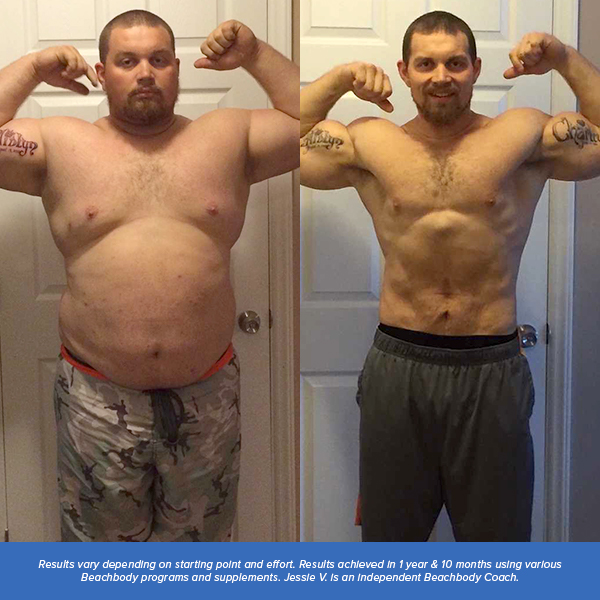 117-Pound Beachbody Weight-Loss Transformation