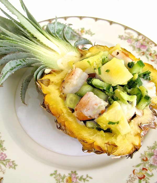 Pineapple Shrimp Salad - Hawaiian Recipes