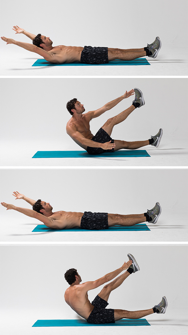 Best Ab Exercises - Alternating V-Up