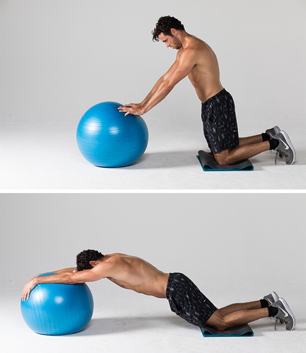 Best Ab Exercises - Stability Ball Rollout