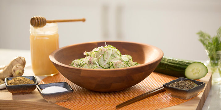 FIXATE Dill Cucumber Salad
