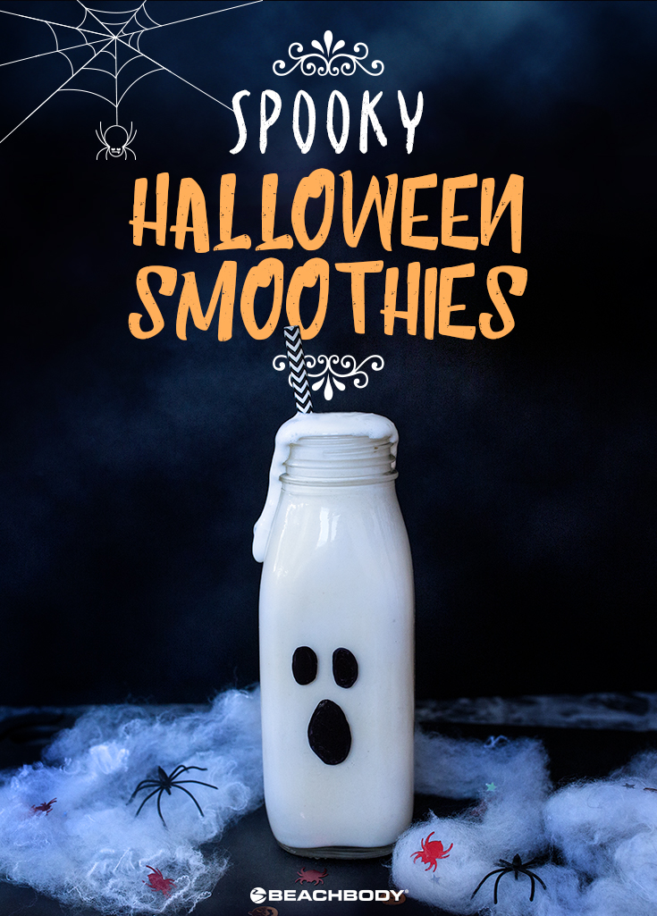 Looking for spook-tacular Halloween drinks? Our Shakeology smoothies are getting in on the haunted holiday fun with ghoulish costumes of their own. 