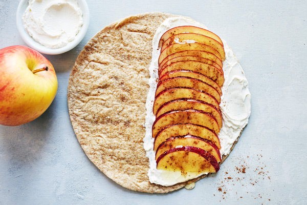 Apple Cinnamon quesadilla recipe