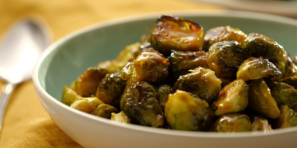 FIXATE Maple Glazed Brussels Sprouts 