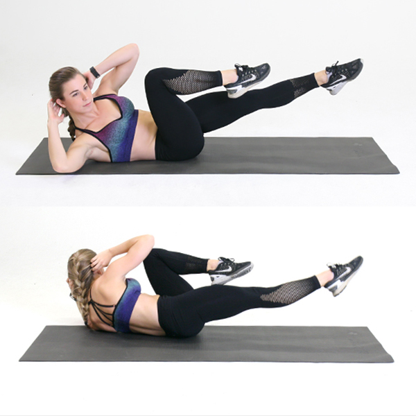 Oblique Crunches | 10 Types of Crunches: Exercises for a Strong & Sculpted Core | KreedOn