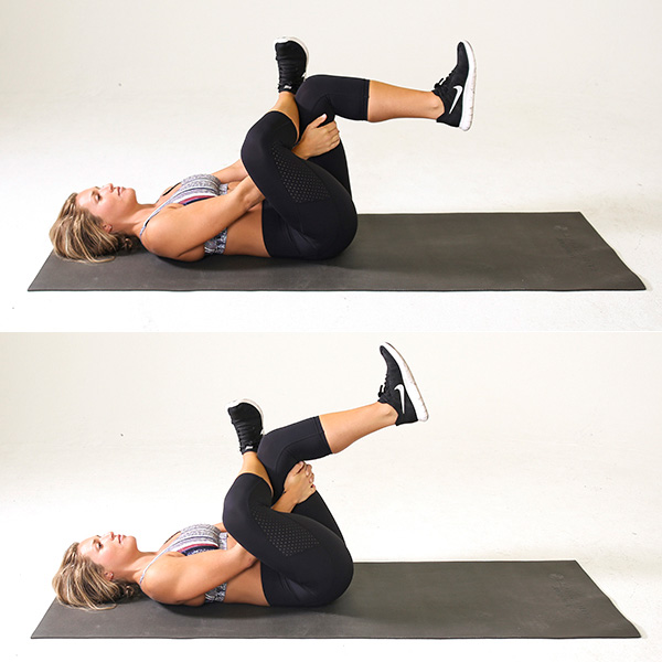 One Leg In, One Leg Out (Hurdler) Hamstring Stretch for Low Back