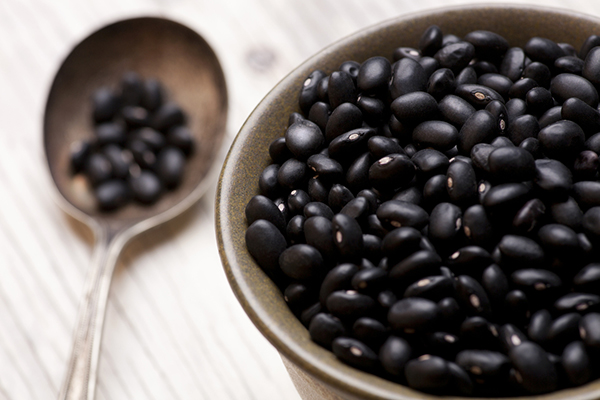 Bowl of black beans