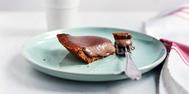 Tarta de chocolate y mantequilla de maní