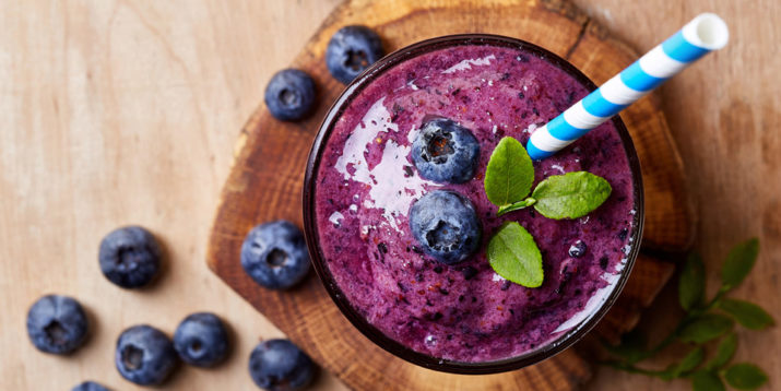 Blueberry Basil Smoothie Recipe | BODi