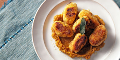 Sweet Potato Ricotta Gnudi in Pumpkin Sauce | BODi