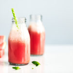 watermelon smoothie with mint