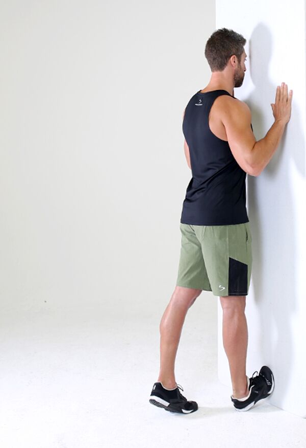 Standing Wall Calf Stretch 