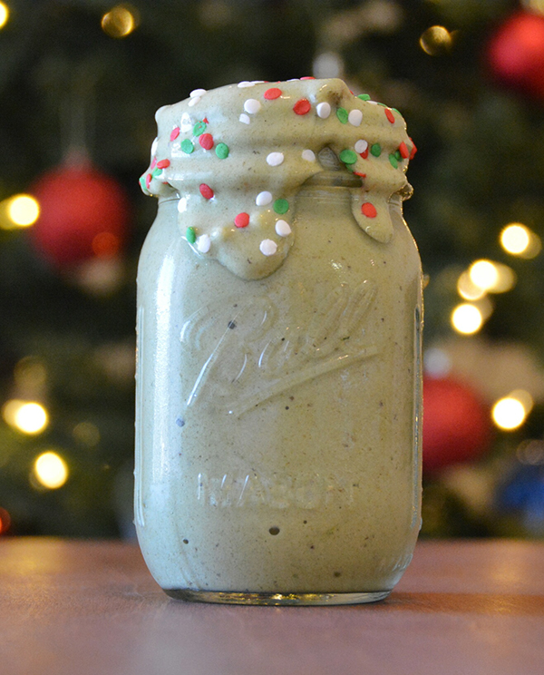 The Grinch Smoothie holiday Vanilla Shakeology recipe