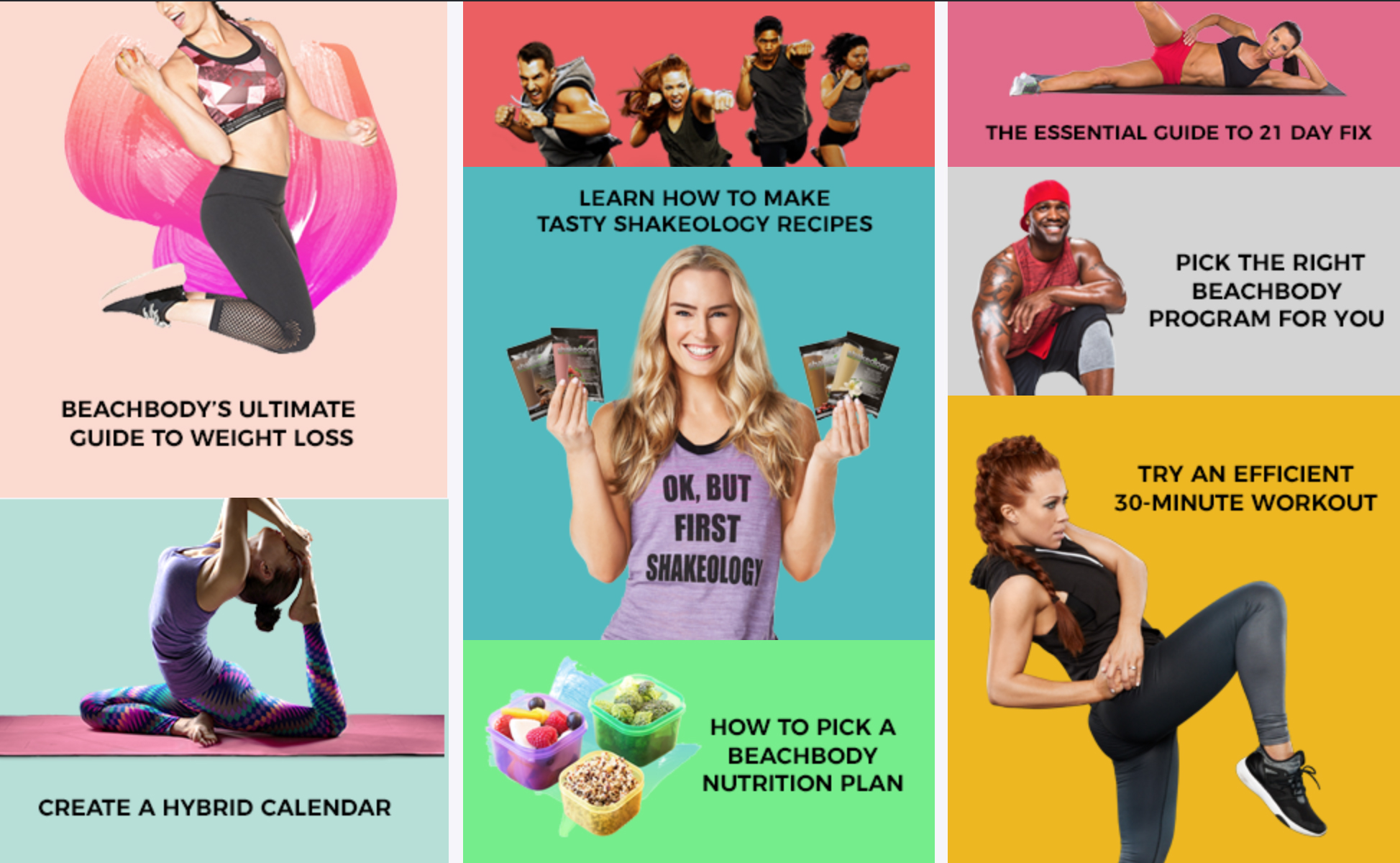 How Beachbody products and programs work together