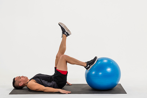 Stability Ball Exercises - Hip Thrust